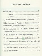 Les sept degrés spirituels dans le chemin vers Dieu