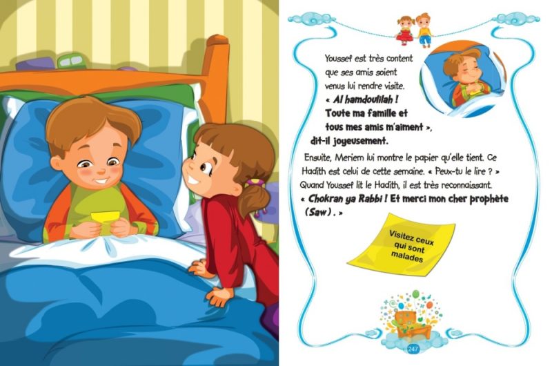 Le Grand Livre du Bon Comportement du Petit Musulman Collection Japprends mon hadith 4 - senlibrairie