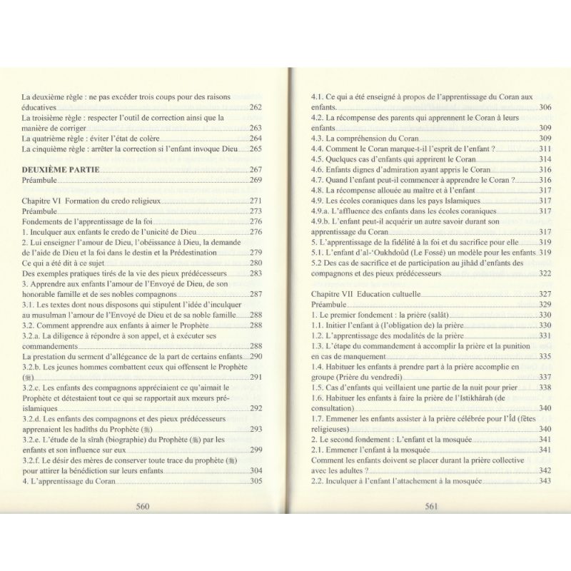 LEducation des enfants selon les principes du Prophete SAW 4 - senlibrairie