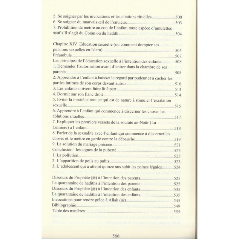 LEducation des enfants selon les principes du Prophete SAW 7 - senlibrairie