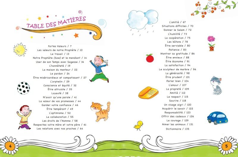 Les Bonnes Manieres et La Morale du Petit Musulman Version cartonnee Grand format 3 - senlibrairie