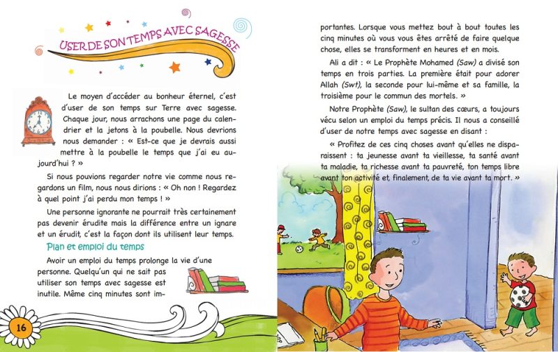 Les Bonnes Manieres et La Morale du Petit Musulman Version cartonnee Grand format 7 - senlibrairie