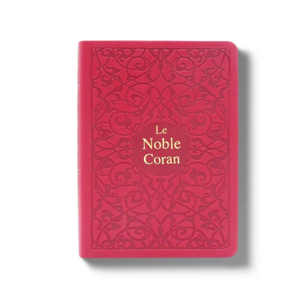 Noble Coran Bilingue Poche avec Codes QR Rouge - senlibrairie