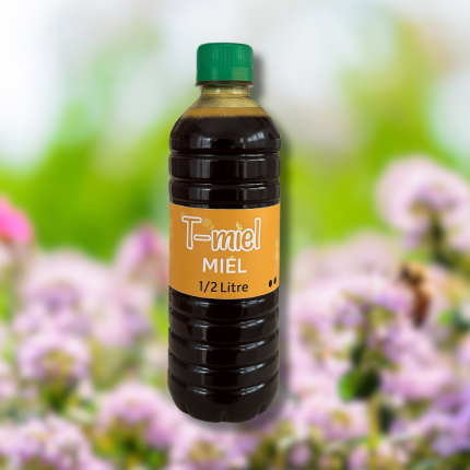 Miel pur - 100% Naturel - Toumiel - 1/2 Litre