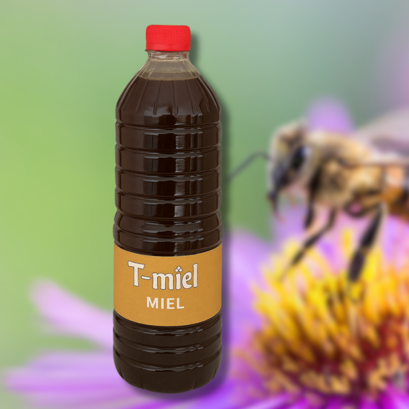Miel pur - 100% Naturel - Toumiel - 1 Litre